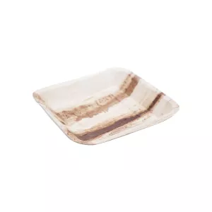 Assiette palmier 24x24cm (13E01)
